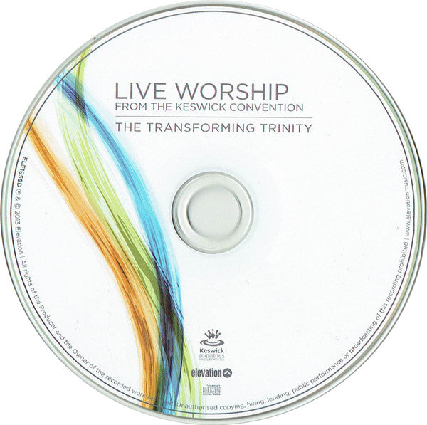 Steve James (8) | Stuart Townend | Colin Webster (3) : Live Worship From The Keswick Convention (The Transforming Trinity) (CD)