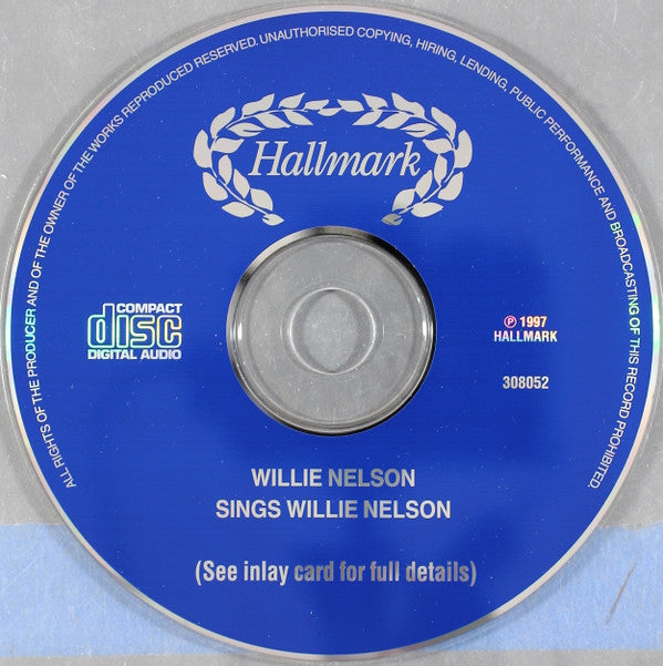 Willie Nelson : Sings Willie Nelson (CD, Album, Comp)