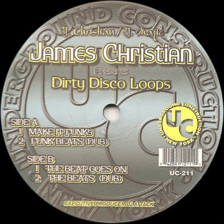 James Christian : Dirty Disco Loops (12")