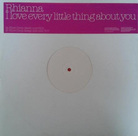 Rhianna : I Love Every Little Thing About You (Knee Deep Remixes) (12", Promo, W/Lbl)