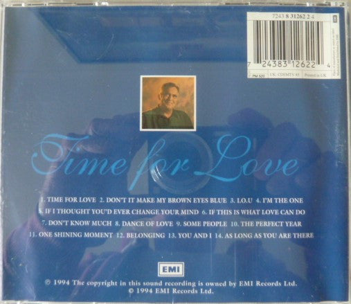Bill Tarmey : Time For Love (CD, Album)
