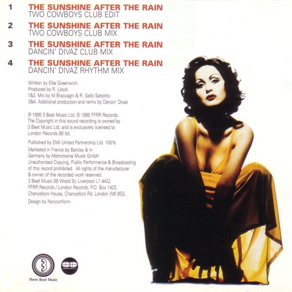 BERRi : The Sunshine After The Rain (CD, Single, RE, RP)