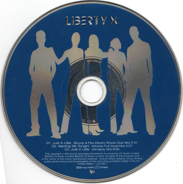 Liberty X : Just A Little - The Mixes (CD, Single, CD2)