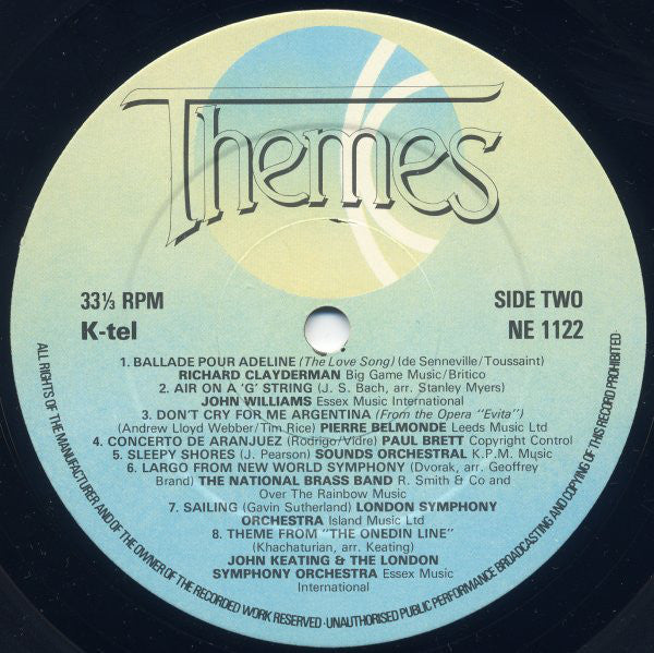 Various : Themes (LP, Comp)