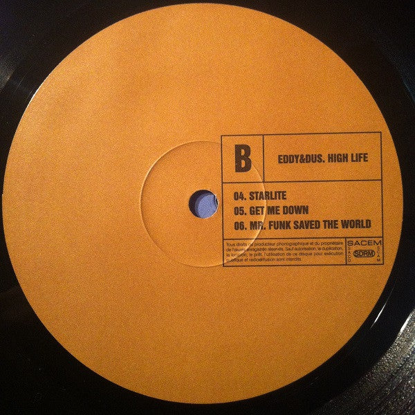 Eddy & Dus : High Life (2xLP, Album)