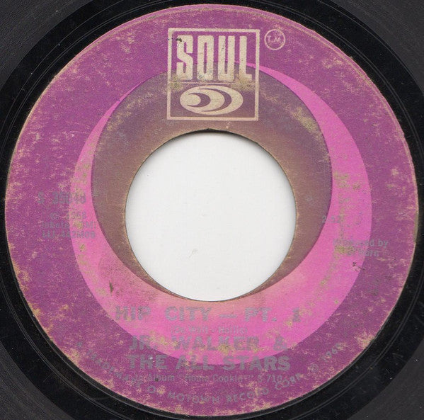 Junior Walker & The All Stars : Hip City (7", Mon)