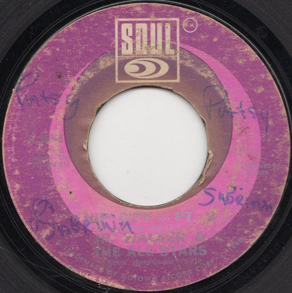 Junior Walker & The All Stars : Hip City (7", Mon)