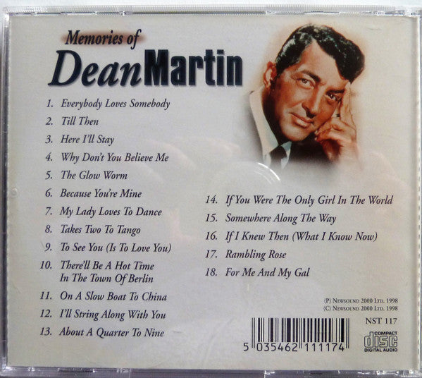 Dean Martin : Memories Of Dean Martin (CD, Comp)