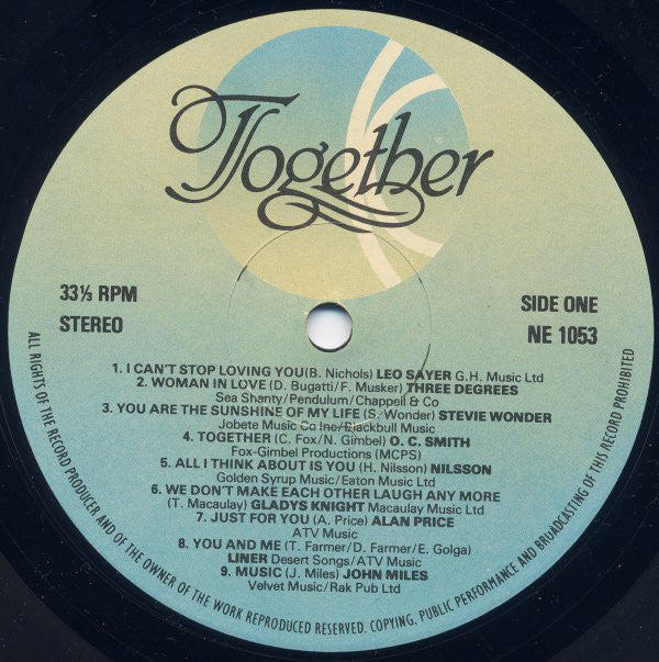 Various : Together (LP, Comp)