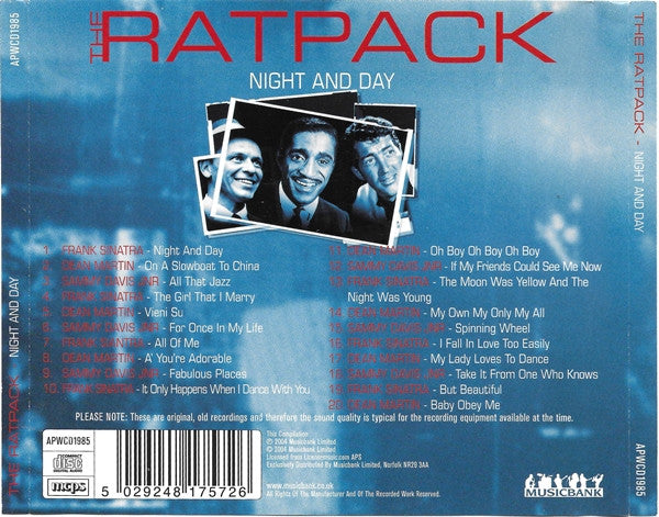 The Rat Pack : Night And Day (CD, Comp)