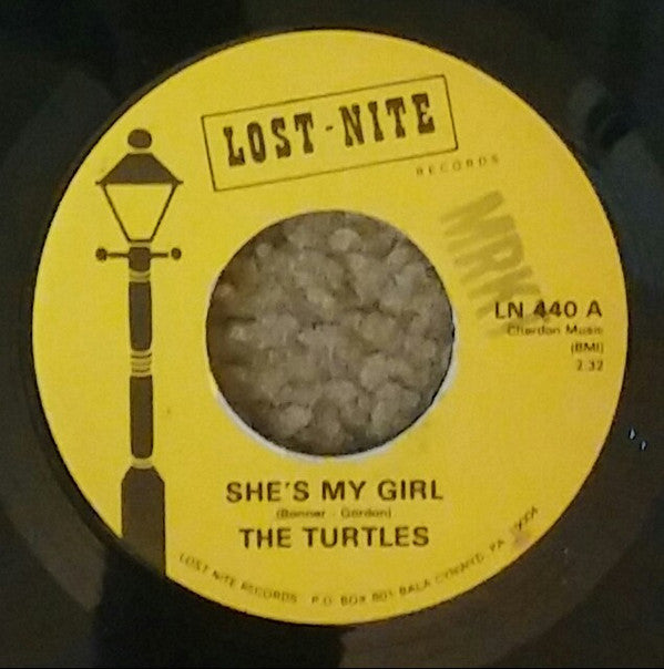 The Turtles : She's My Girl  (7", Single, RE)