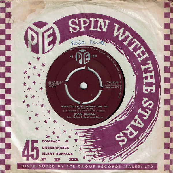 Joan Regan : Papa Loves Mama (7", Single)