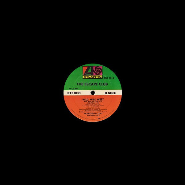 The Escape Club : Wild, Wild West (12", Promo)
