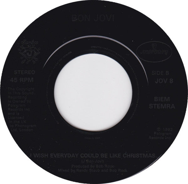Bon Jovi : Keep The Faith (7", Jukebox, Lar)