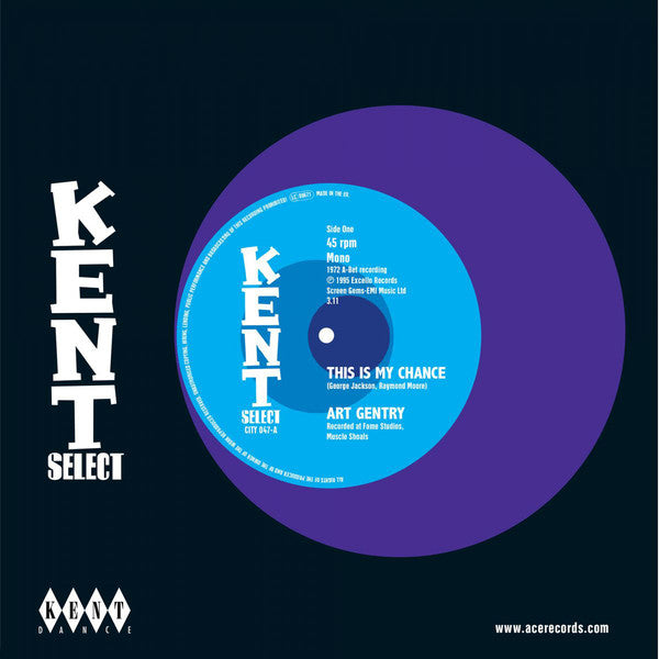 Art Gentry (3) / Shirley Brown : This Is My Chance / Even If The Signs Are Wrong (7", Single, Mono)