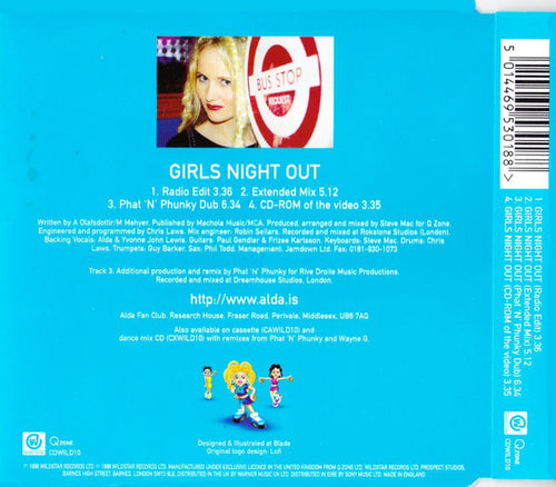 Alda : Girls Night Out (CD, Single, Enh)