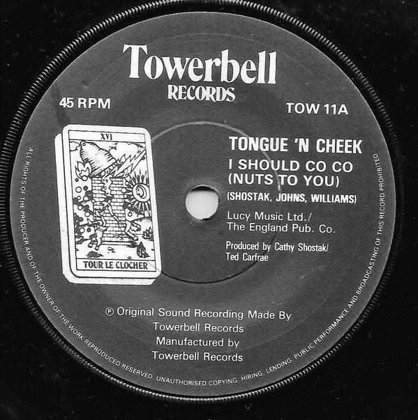 Tongue 'N' Cheek (2) : I Should Coco (Nuts To You) (7")