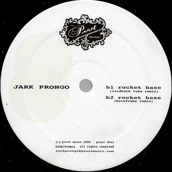 Jark Prongo : Rocket Base (12")