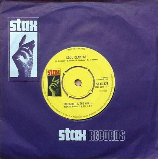 Booker T & The MG's : Soul Clap '69 (7", Single, 4 P)