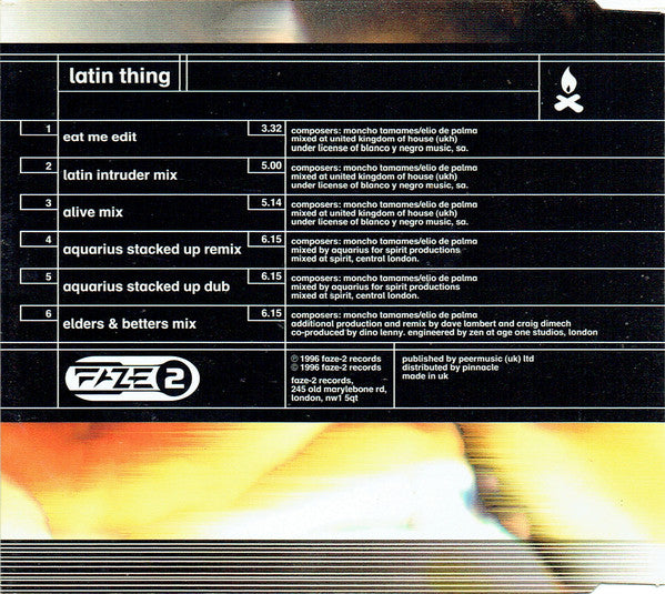 Latin Thing : Latin Thing (CD, Single)