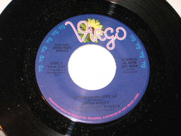 Mitch Ryder & The Detroit Wheels : You Get Your Kicks (7", Single, RE)