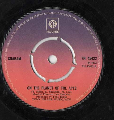 Shabam : On The Planet Of The Apes (7", Single, 4 P)