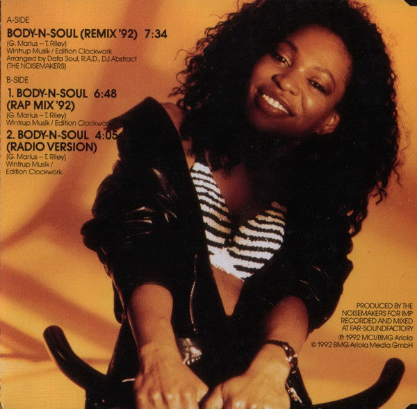 Lori Glori : My Body + Soul (CD, Maxi)