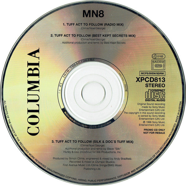 MN8 : Tuff Act To Follow (CD, Single, Promo)