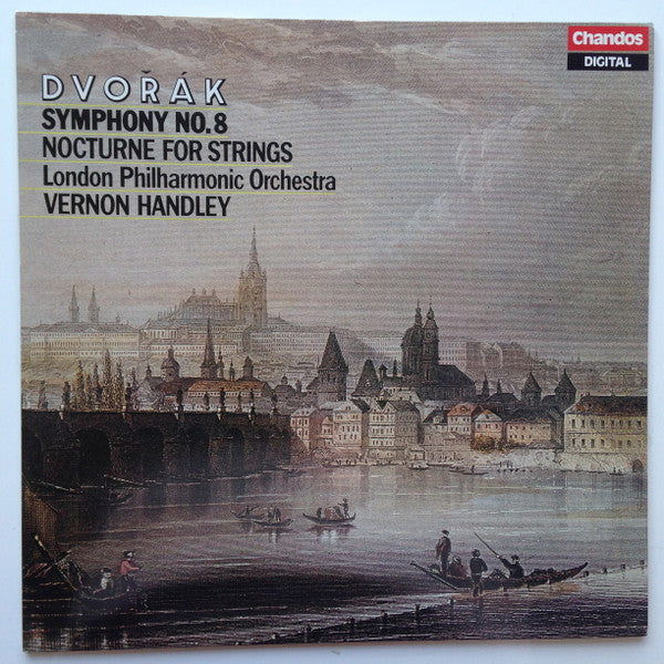 Antonín Dvořák, London Philharmonic Orchestra, Vernon Handley : Symphony No 8 Nocturne For Strings  (LP, Album)