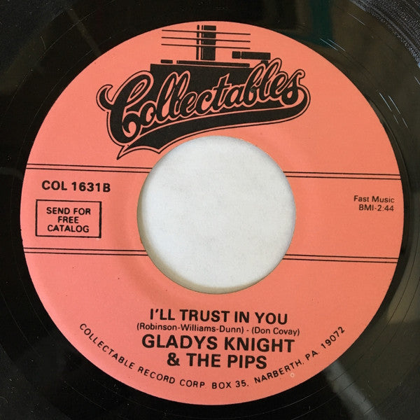 Gladys Knight And The Pips : Operator / I'll Trust In You (7", RE)