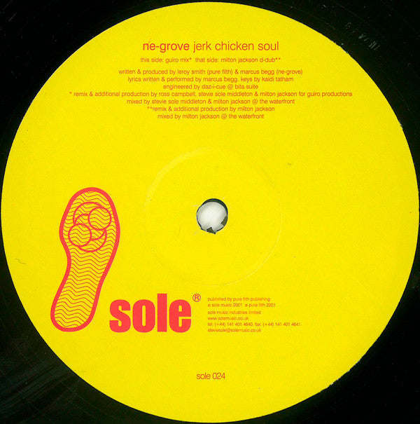 Ne-Grove : Jerk Chicken Soul (12")