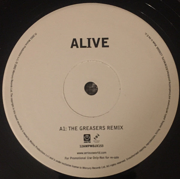 Alive : Alive (12", S/Sided, Promo)