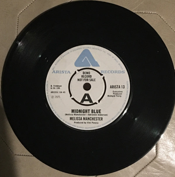 Melissa Manchester : Midnight Blue / I Got Eyes (7", Single, Promo)