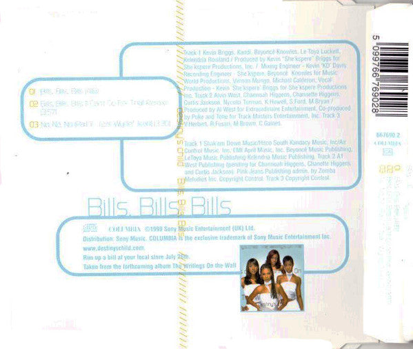 Destiny's Child : Bills, Bills, Bills (CD, Single)