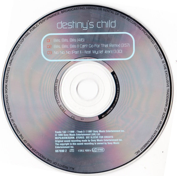 Destiny's Child : Bills, Bills, Bills (CD, Single)