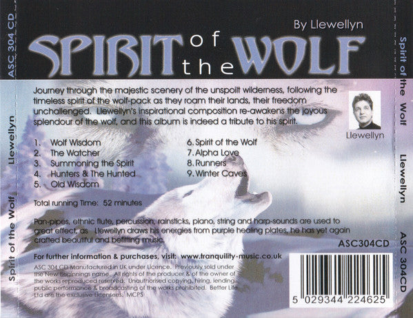 Llewellyn : Spirit Of The Wolf (CDr, Album, RE)