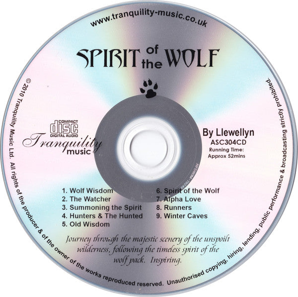 Llewellyn : Spirit Of The Wolf (CDr, Album, RE)