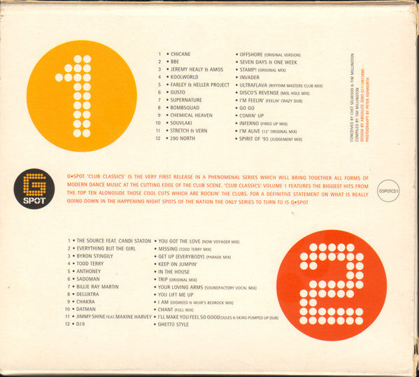 Various : G Spot Club Classics Volume 1 (2xCD, Comp)