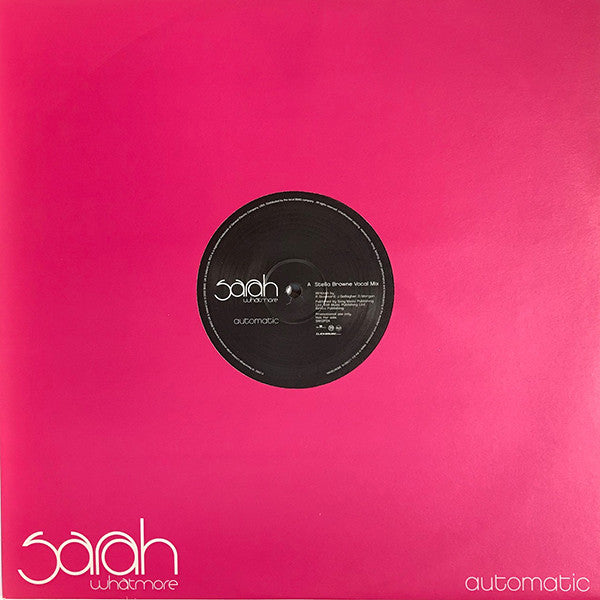 Sarah Whatmore : Automatic (12", Promo)