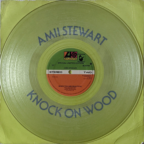 Amii Stewart : Knock On Wood (12", Single, Ltd, Tra)
