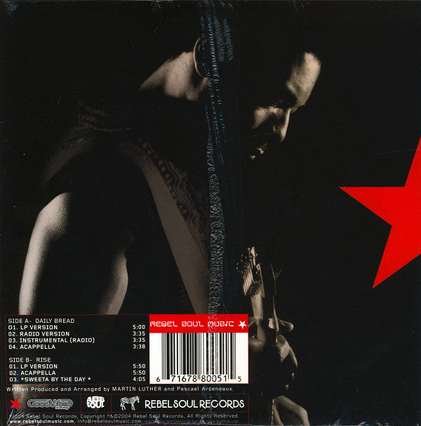 Martin Luther : Rebel Soul Music (12", Maxi)