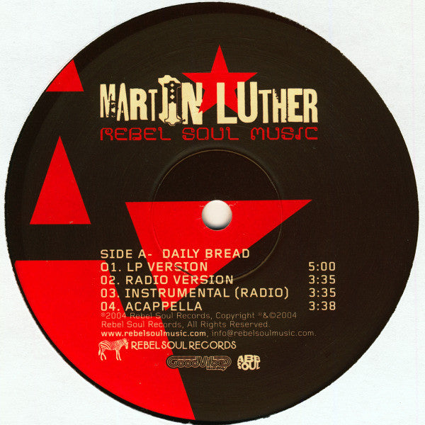 Martin Luther : Rebel Soul Music (12", Maxi)