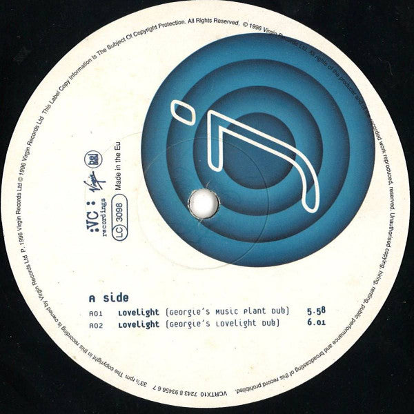 Jayn Hanna : Lovelight (Ride On A Love Train) (12")