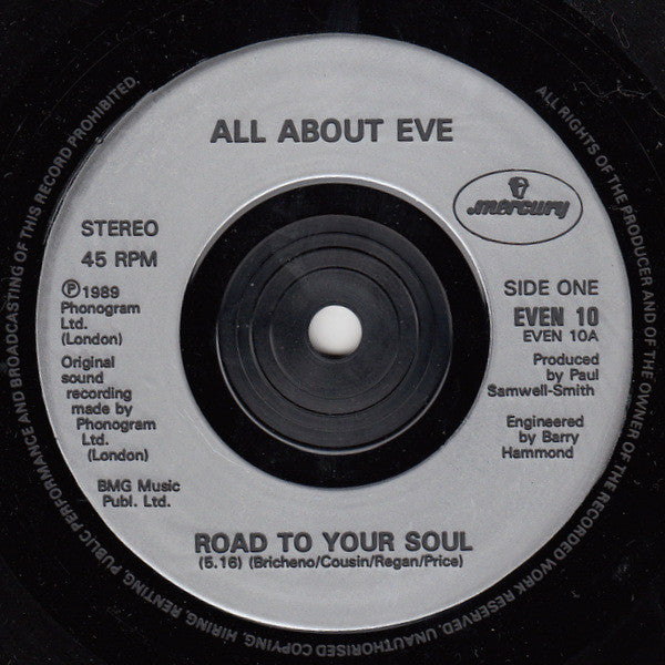 All About Eve : Road To Your Soul (7", Single)