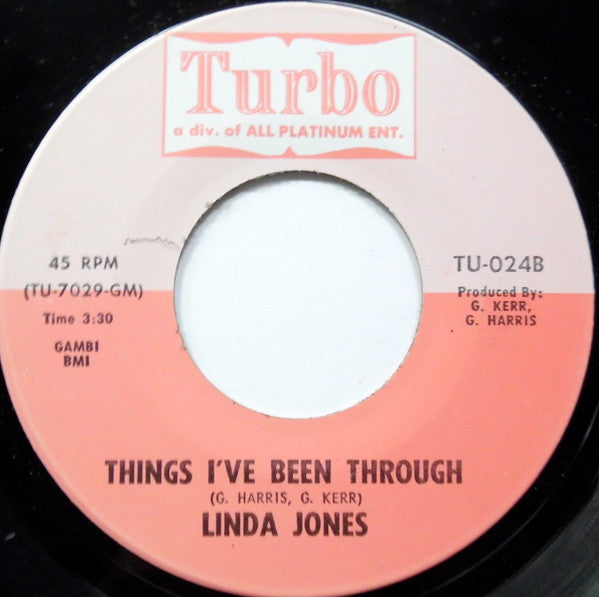 Linda Jones : Not On The Outside (7", Single)