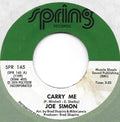 Joe Simon : Carry Me (7", Single)