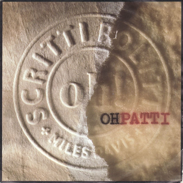 Scritti Politti : Oh Patti (7", Single, Pap)