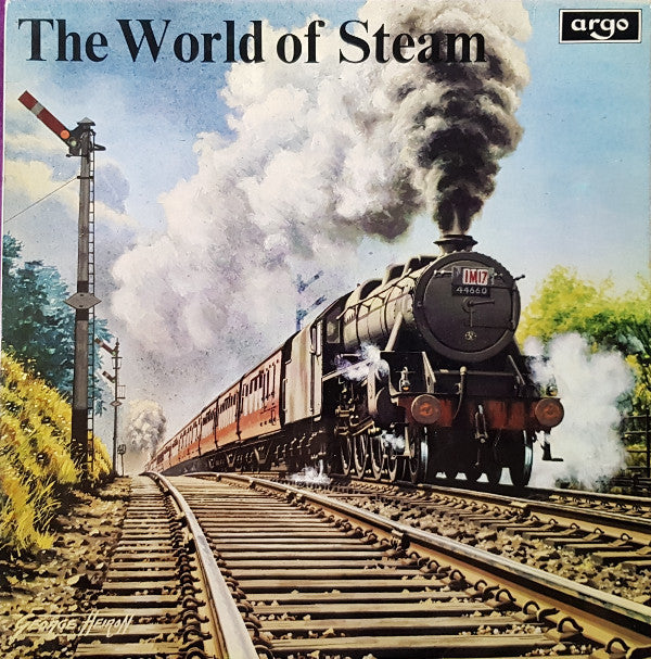 No Artist : The World Of Steam (LP, Album, RP)