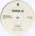 Gina G : Ti Amo (12", Promo)