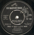 Don Spencer : Pride Is Such A Little Word (7", Single)